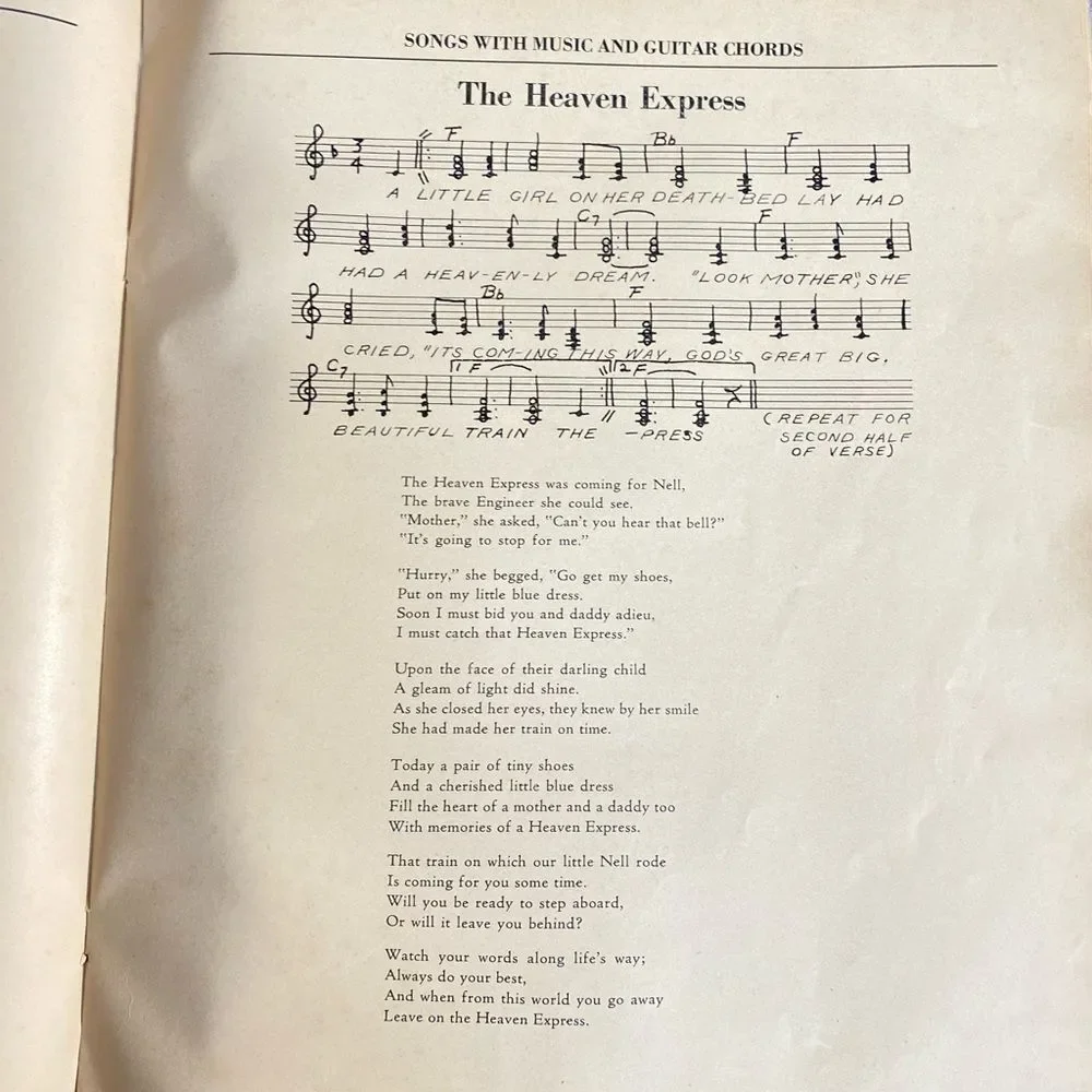 Guitar Chords Book VTG by Doc Williams Copyright 1943